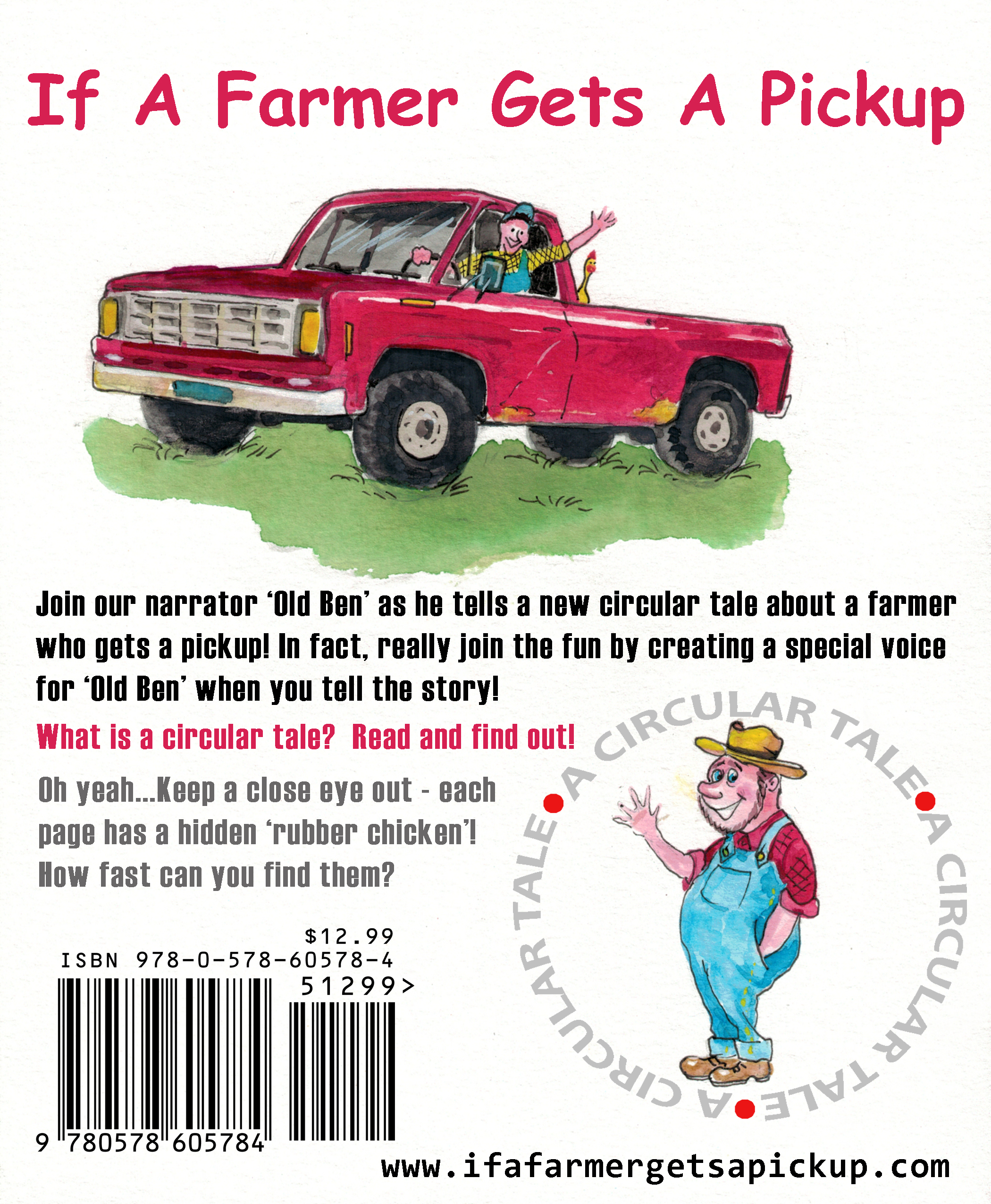 Back Book Cover If A Farmer Gets A Pickup